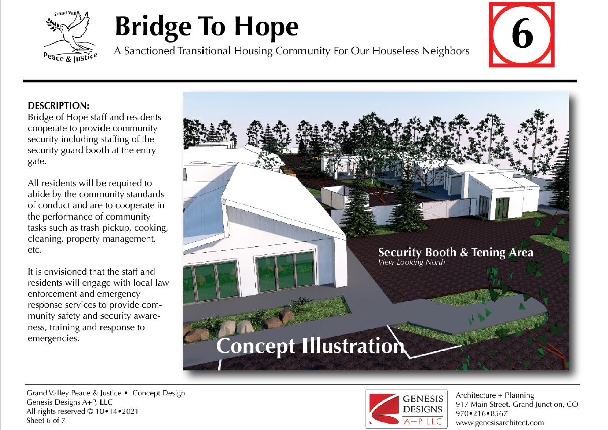 Bridge to Hope—A Tents to Tiny Homes Community Grand Junction CO Help for Homeless
